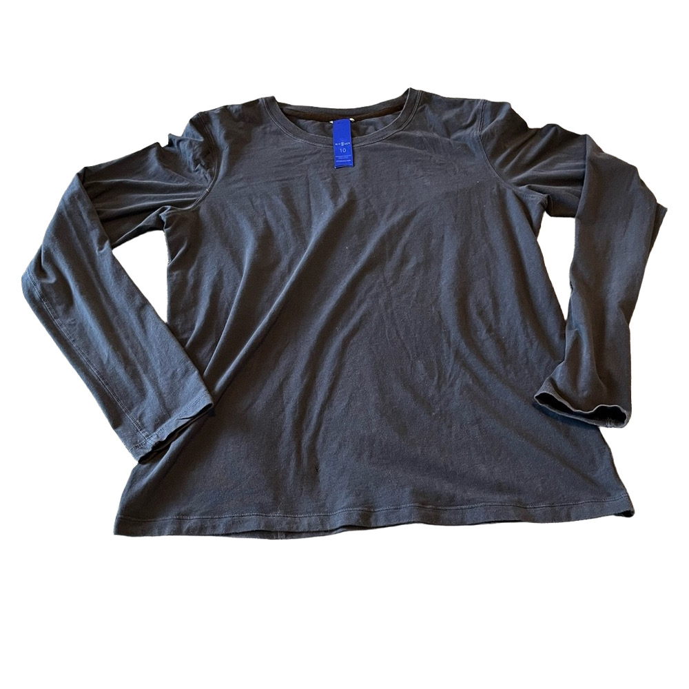 Kit and Ace Blue Long Sleeve Shirt Size 10